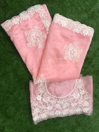  C PALLU WITH CUTWORK